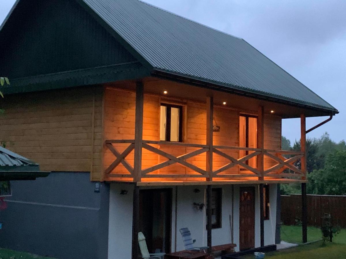 Hacjenda - Domek Caloroczny Krasnobród Exteriér fotografie