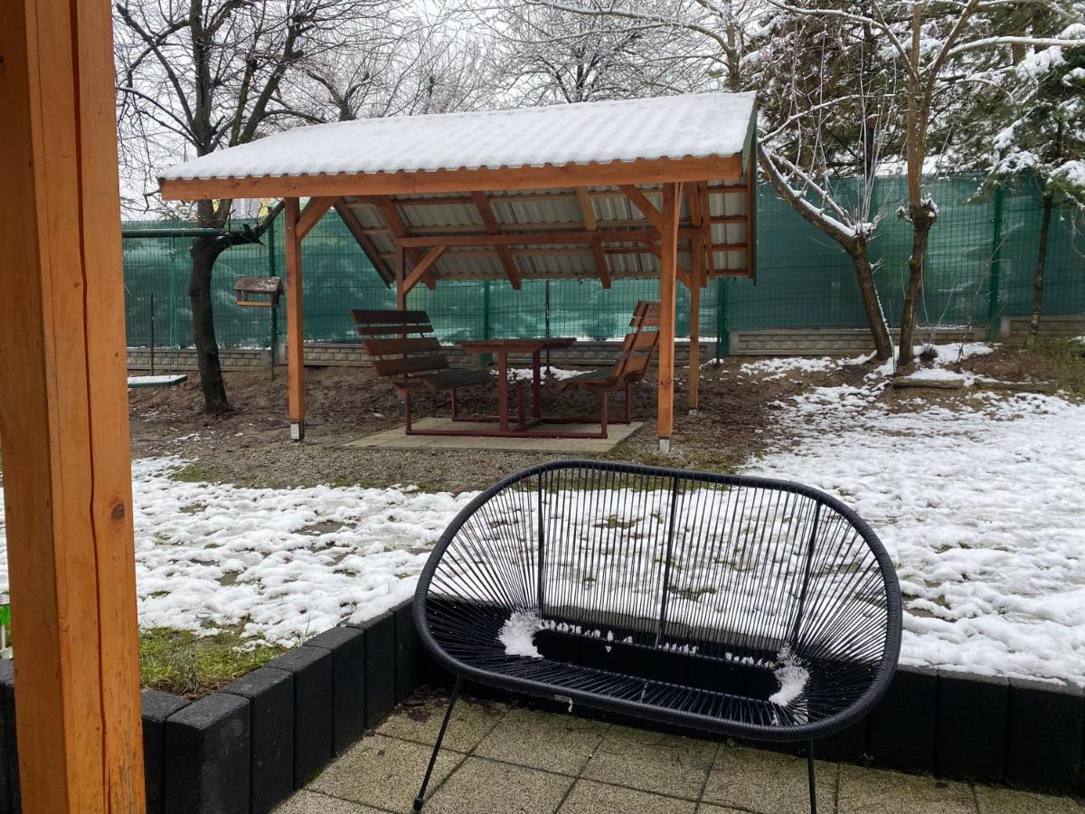 Hacjenda - Domek Caloroczny Krasnobród Exteriér fotografie